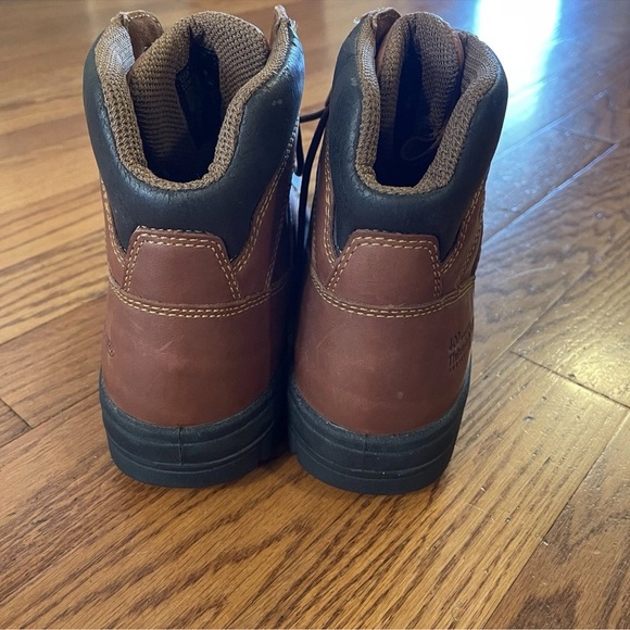 Wolverine Men Vibram DuraShocks® Slip Resistant Steel-Toe Work Boot Work Boots - Picture 3 of 8